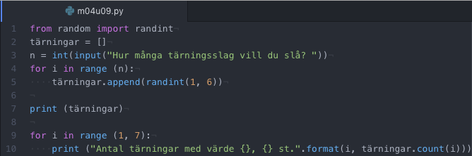 Kodförslag
