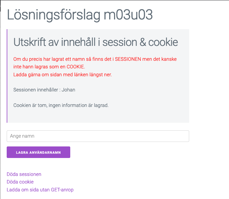 Formulärsidan